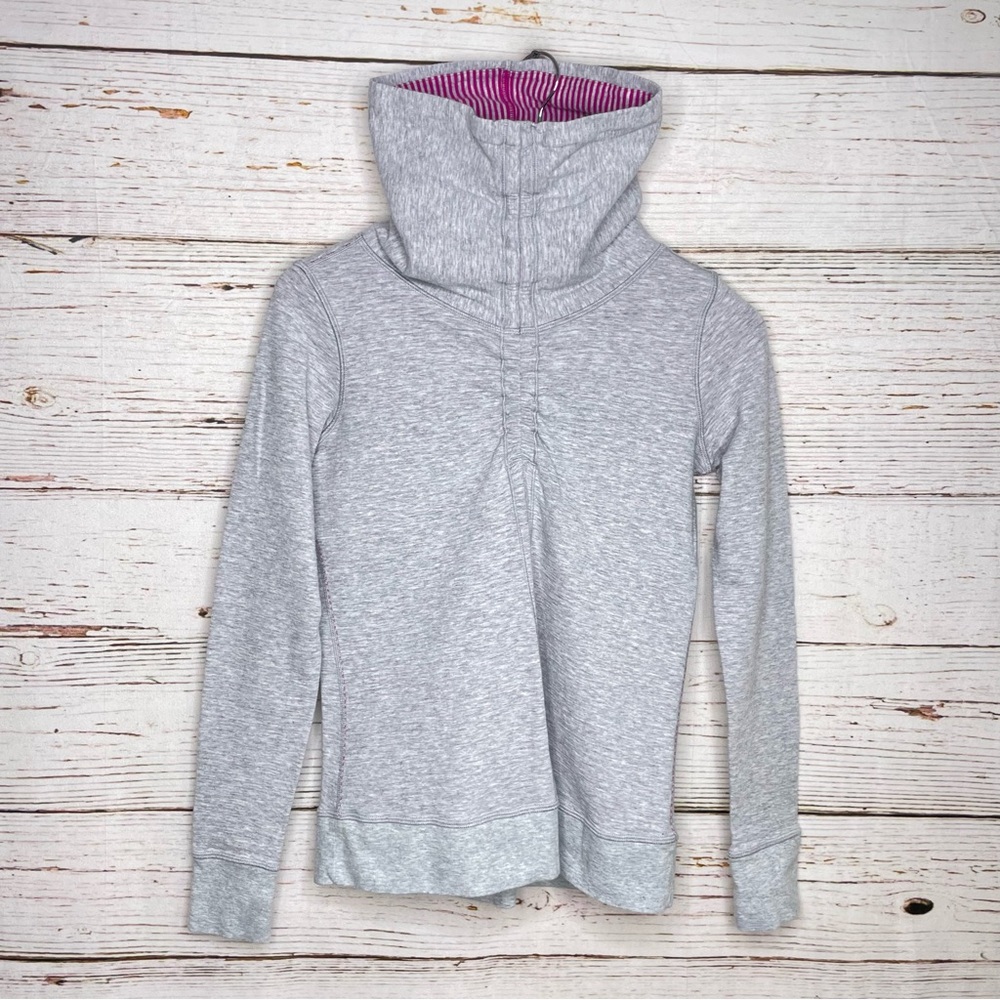Lululemon reversible cowl neck cinched pullover - Picture 10 of 16